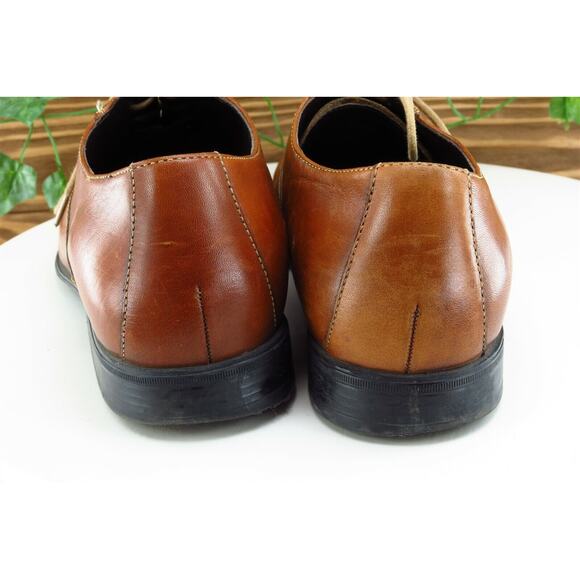 Cole Haan Shoes Sz‎ 8 M Brown Derby Oxfords Leather Men - Picture 5 of 8